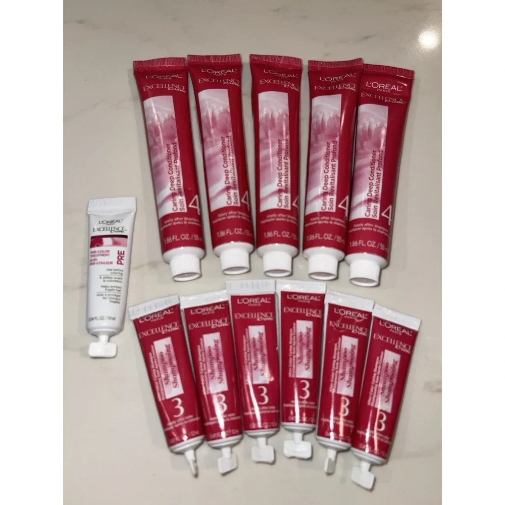 10‎ L'Oreal Excellence Creme Conditioning Hair Treatment Conditioner 1.86 Loreal